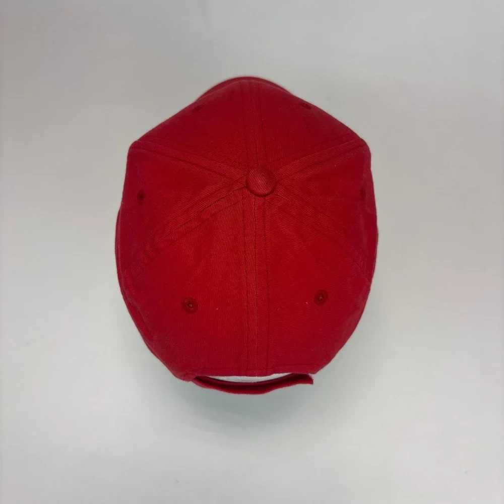 Nike Team Yankees Hat Child Red Embroidered Adjustable Strapback Baseball Cap